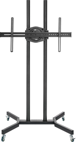 Tv standaard beeldscherm portrait landscape - tv beurs statief verrijdbaar - 170 cm hoog