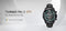 Mobvoi TicWatch Pro 3 - Smartwatch - GPS Dual-layer Display 2.0 - Zwart (Oranje)