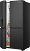 Hisense RS818N4TFC - Side-by-Side Koel-Vriescombinatie - Water-/ijsdispenser No-Frost RVS