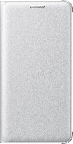 Samsung Galaxy A3 (2016) - Flip Cover - Zacht leer-look materiaal - Wit