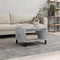 vidaXL - Salontafel - 60x50x40 - cm - bewerkt - hout - betongrijs