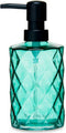 Zeepdispenser Diamant Kristal Groen Plastic 410 ml (12 Stuks)