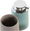 Zeepdispenser DKD Home Decor ABS Dolomite (9 x 9 x 14,5 cm) (2 Stuks)