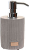 Zeepdispenser DKD Home Decor Grijs Cement Polypropyleen