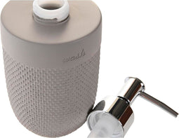 Zeepdispenser DKD Home Decor Grijs Cement Polypropyleen