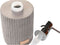Zeepdispenser DKD Home Decor Grijs Cement Polypropyleen