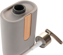 Zeepdispenser DKD Home Decor Natuurlijk Grijs Oranje Cement