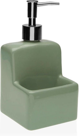 Zeepdispenser Groen Met Bakje
