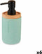 Zeepdispenser Munt Hout Hars Plastic (6 Stuks)