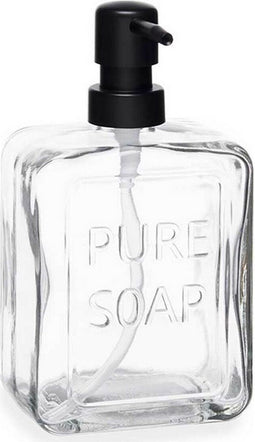 Zeepdispenser Pure Soap Kristal Transparant Plastic 570 ml (6 Stuks)