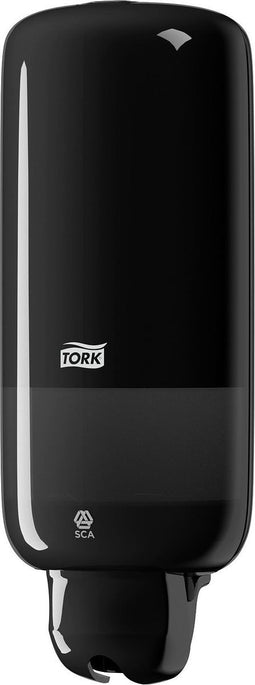 Zeepdispenser Tork S11 Elevation vloeibare en sprayzeep hygienisch zwart 560008