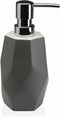 Zeepdispenser Versa Amanda Grijs Plastic Hars (8,2 x 21 x 8,2 cm)