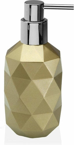 Zeepdispenser Versa Diamond Geel Plastic Hars (7,7 x 17,8 x 7,7 cm)