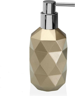 Zeepdispenser Versa Diamond Wit Plastic Hars (7,7 x 17,8 x 7,7 cm)