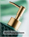 Zeepdispenser / Zeeppompje - Porselein Collectie - Groen - 350ml - Keramiek - 7x7x18cm
