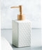 Zeepdispenser / Zeeppompje - Porselein Collectie - Wit - 350ml - Keramiek - 7x7x18cm