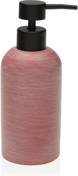 Zeepdispenser Zwart Roze (7,4 x 7,4 cm)