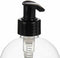 Zeepdispenser Zwart Transparant Plastic 500 ml (12 Stuks)