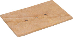 Zeephouder zandsteen beige - 14x9x2