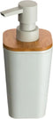 Zeeppompje - Wit - Handmatig - Bamboe - 500 ml zeepdispenser