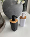 Zeeppompje - Wit - Handmatig - Bamboe - 500 ml zeepdispenser