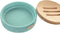 Zeepschaal DKD Home Decor 11 x 11 x 2,5 cm Cement Groen