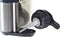Zeepschaal DKD Home Decor Keuken Zwart Zilverkleurig Roestvrij staal ABS 18 x 13 x 16 cm