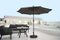 Feel Home - LED parasol - 2.7 meter - Donkergrijs