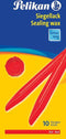 Zegellak pelikan rood - 10 stuks
