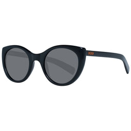 Zegna Couture Sunglasses ZC0009 01A Zonnebril - Dames - Heren - Zwart - Gepolariseerd