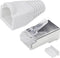 Quadrios RJ-45 connectorset CAT 6 1906C171 Stekker, recht Aantal polen (sensoren) 8P8C Wit 25 stuk(s)