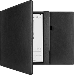 imoshion E-reader Hoesje - Geschikt voor Kobo Elipsa 2E - Vegan Leather Bookcase - Zwart