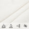 vidaXL - Zonnezeil - 160 - g/m² - 2x3,5 - m - HDPE - wit