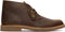 CLARKS Desert Bt Evo - Heren Veterschoenen - Gewaxt Leer - Bruin
