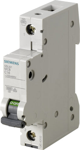 Zekeringautomaat 1-polig 10 A 230 V, 400 V Siemens 5SL61107