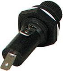 ZEKERINGHOUDER VOOR CHASSISMONTAGE 6.35 x 31.8mm (F/CH632)
