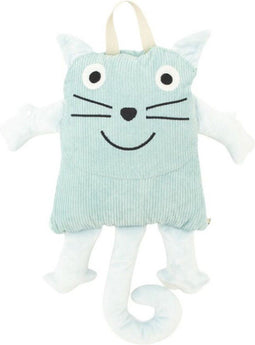 Deken Crochetts Deken Groen Kat 115 x 115 x 2 cm