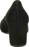 Gabor dames pump - Suède - Hakhoogte 5,5 cm - Zwart - Maat 40,5