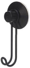 Haak voor ophanging Berilo W3100-1P Zwart Staal ABS 6 x 13 x 4 cm (24 Stuks)