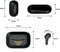 Zelda - draadloze oordopjes | earpods - met oplaadcase - touch control - extra eartips - TWS (zwart)
