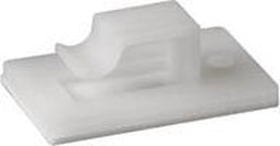 ZELFKLEVENDE KABELCLIP - Ø 5.6 x 7.2 mm / 27 x 17 mm / 10 st. (MMP001)