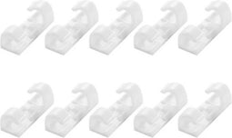 Zelfklevende Kabelclips - Kabelklemmen – Kabel Clips Organizer - Wit