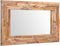 vidaXL - Decoratieve - spiegel - rechthoekig - 120x60 - cm - teakhout