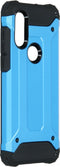 iMoshion Hoesje Geschikt voor Motorola One Vision Hoesje - iMoshion Rugged Xtreme Backcover - Lichtblauw