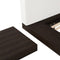ZEN - Futon tweepersoonsbed - Donkere houtkleur - 160 x 200 cm - MDF