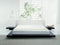 ZEN - Futon tweepersoonsbed - Donkere houtkleur - 160 x 200 cm - MDF