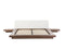 ZEN - Futon tweepersoonsbed - Lichte houtkleur - 160 x 200 cm - MDF