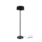 Zen Heater Terrasverwarmer Vrijstaand 1500W - Zwart
