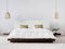 ZEN - Tweepersoonsbed LED - Donkerhout - 160 x 200 cm - MDF