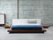 ZEN - Tweepersoonsbed LED - Lichte houtkleur - 180 x 200 cm - MDF